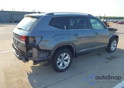 2018 Volkswagen Atlas 3.6L V6 Se/3.6L V6 Se W/Technology from USA, damaged, VIN 1V2DR2CA2JC550354